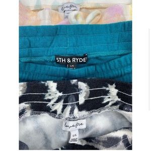 NEW Nordstrom Back To School Sweatpants Bundle Girls Size Large